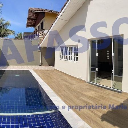Casa Pe Na Areia Com Piscina A 10Mts Enseada Villa Guarujá Dış mekan fotoğraf